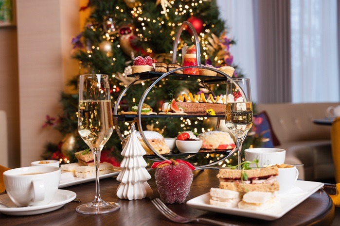 Christmas afternoon tea